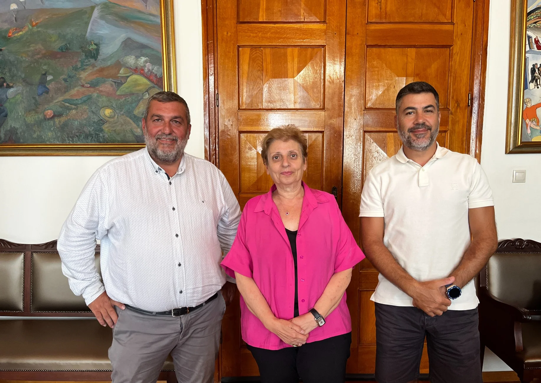 MEETING BETWEEN R.E.A. AND RETHYMNO DEPUTY REGIONAL GOVERNOR MAIRI LIONI