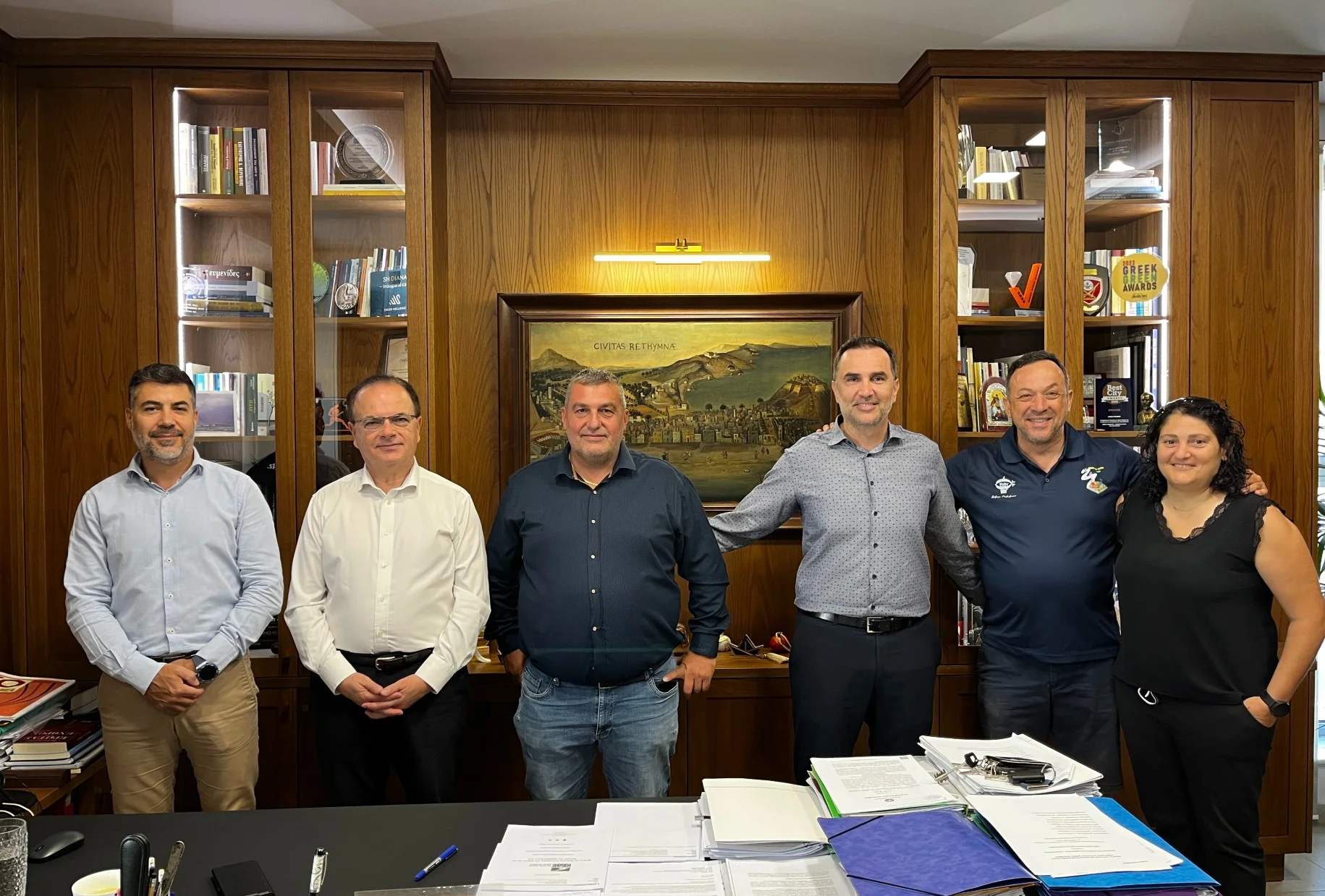 A MEANINGFUL MEETING BETWEEN AO REA AND THE MUNICIPALITY OF RETHYMNO