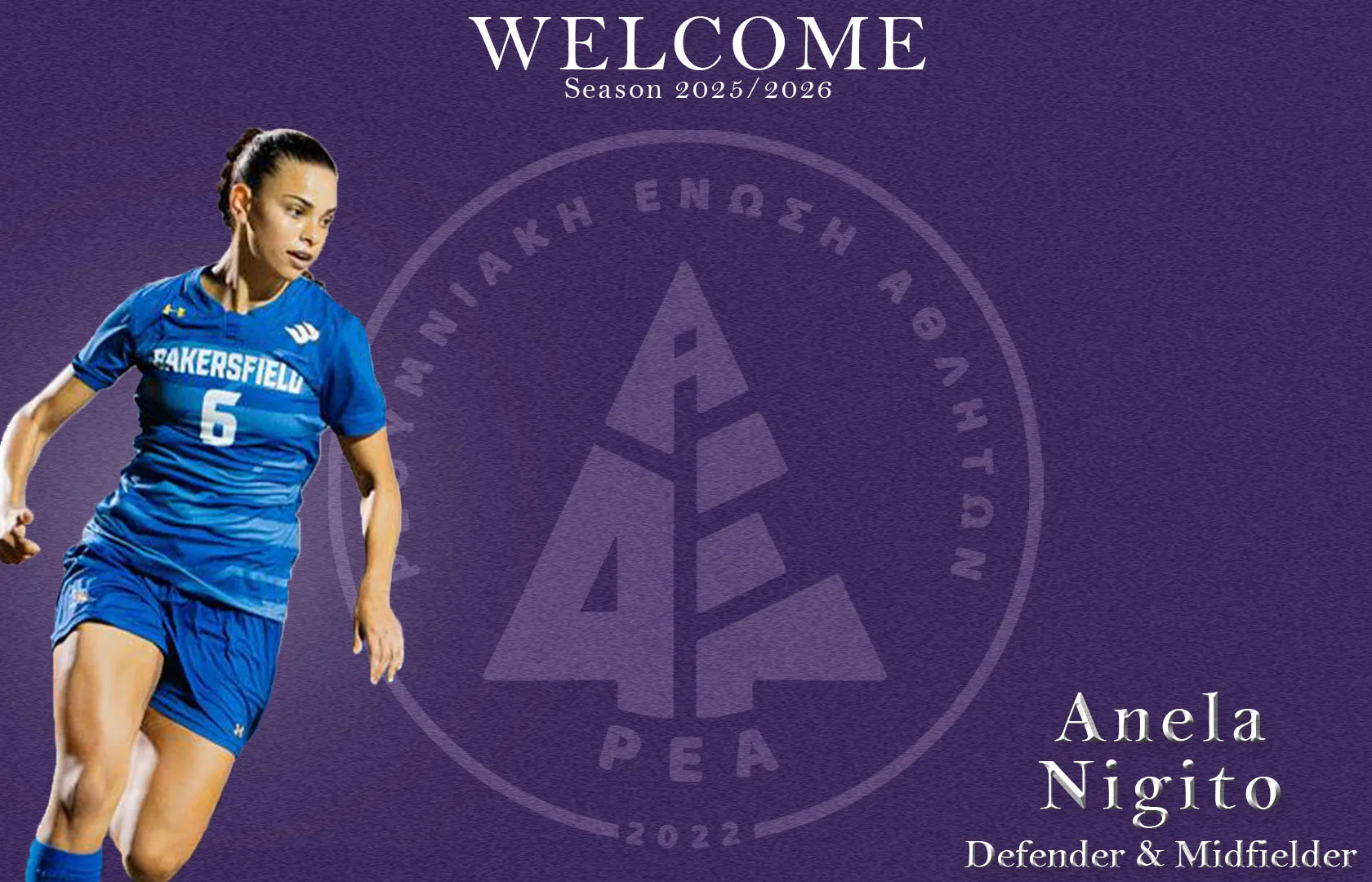 WELCOME ANELA NIGITO TO REA