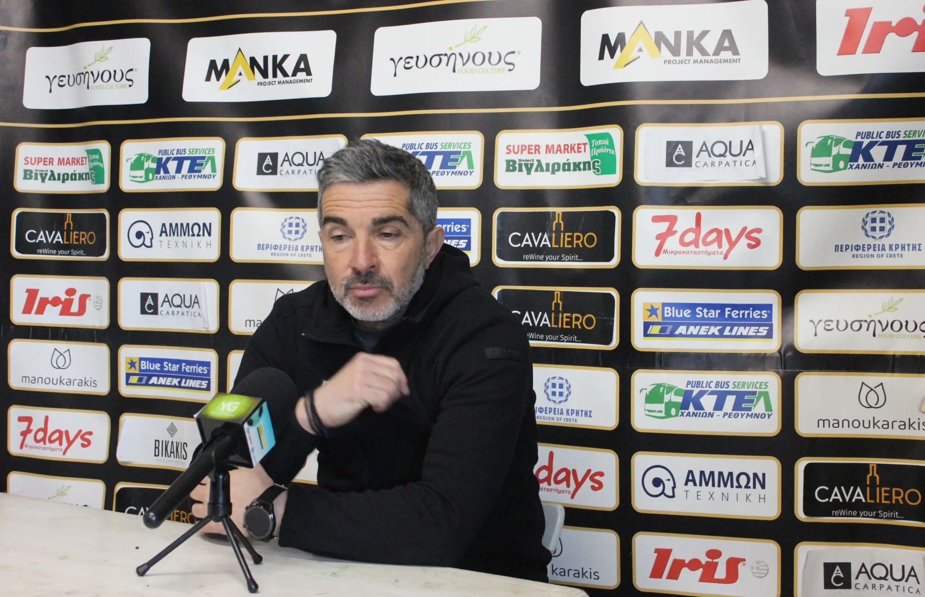 STELIOS KOZANIDIS: “WE HAD AN EXCELLENT FIRST HALF, THE GOALS CAME FROM OUR OWN MISTAKES”