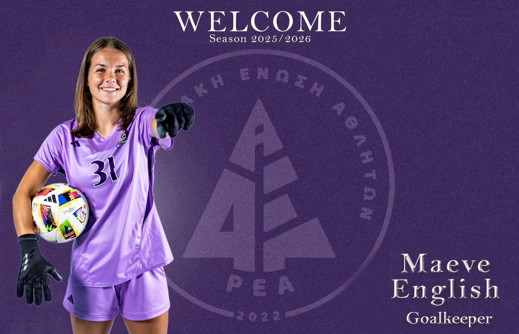 TRANSFER WINDOW OPENS WITH GOALKEEPER MAEVE ENGLISH