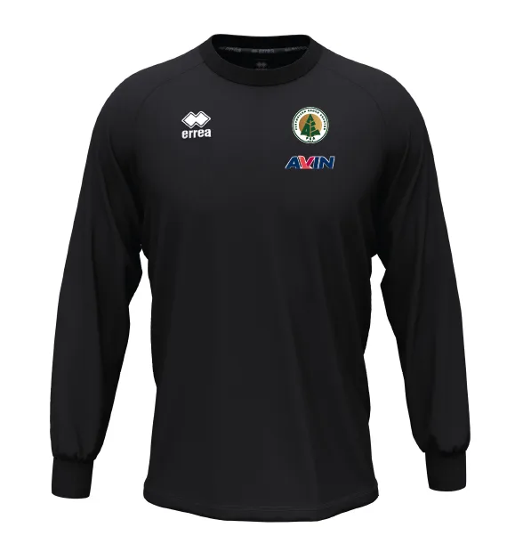 Black Long-Sleeve Mission Shirt